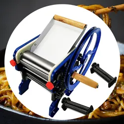 Function: Make Dumpling Skin and Wonton Skin: Thick and Thin Noodles. 1 X Noodle Machine. Adjustable Dough Thickness....