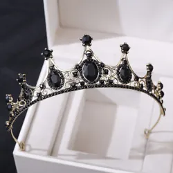 Vintage Wedding Crown Bridal Tiara Rhinestone Crystal Princess Hair Accessory.