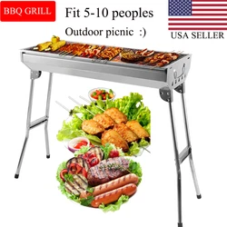 The vents ensure that there is enough oxygen to enter, so the portable barbecue grill is heated evenly. Anti-slip foot...