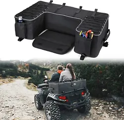 The two internal shelves not only support atv cargo bags but also can be detachable and portable when you dont need to...