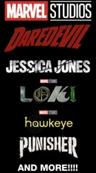 Marvel TV Show Collectibles on Blu Ray. Each Option Includes ALL Episodes for that Season of the individual Series in...