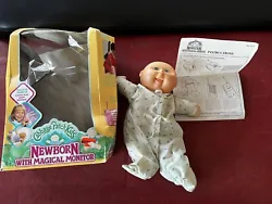 Vintage Cabbage Patch Kids CPK Doll hasbro box Newborn babyNo monitor- none Good used shape- From a smoke free...