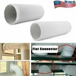 Exhaust Duct Interface For Portable Air Conditioner Exhaust Hose Tube Connector. Air conditioner for room mini desk...