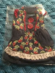 This dress is as much fun to wear as it is to look at. This cute and adorable dress features tiny white dots on navy...