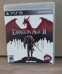 2011 Sony PLAYSTATION 3 Dragon Age II COMPLETE w/ Manual TESTED/GREAT CONDITION  This item is pre-owned. Includes the...