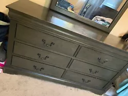 Great Furniture stet barley used; the main dresser with mirror has a few unnoticeable scratches from moving from...