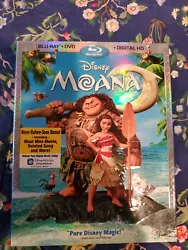 Moana (Blu-ray, 2016).  NO DIGITAL COPY  Any questions, please message me.