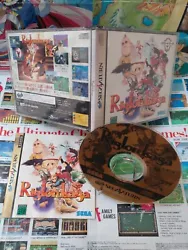 Saturn: Riglord Saga [Top RPG Sega & 1ere édition], Version Japonaise - NTSC. ZONE...