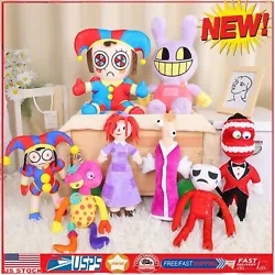 1x Digital Circus Plush Toys. Safety Material: The plush doll is made of ultra soft plush material, with an inner layer...