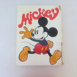 Grand livre, la fabuleuse histoire de Mickey, éditions Edi monde, par Walt disney, Ed1974,  Couverture rigide ,...