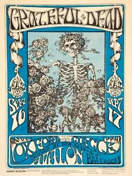 Inventory Code:grateful dead 1966. This sign has a high quality baked on gloss finish. Suitable for framing or hanging,...