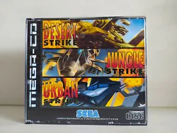 Super Strike Trilogy est une compilation comprenant 3 jeux Jungle Strike. Desert Strike. Et Urban Strike. Disque...