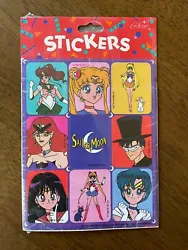 Up for sale is an unopened set of Sailor Moon stickers produced by Gibson in 1996. These were purchased for myself...