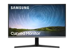 Samsung, LC32R500FHNXZA. 3000:1 Contrast ratio gives you deep blacks and brilliant whites so you see details, even in...
