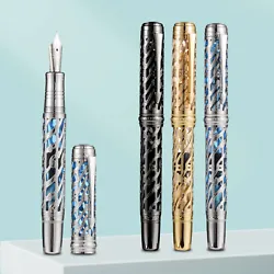 Hongdian A6 pen. Writing thickness: EF F. Pen tip composition: iridium pen. Inking structure: Aluminum alloy...