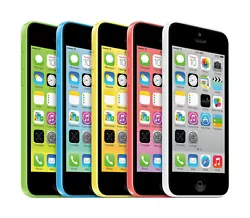 Apple iPhone 5C GSM Factory Unlocked SmartPhone. Unlocked for any GSM carrier WorldWide. Front glass, plastic body....