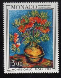 MONACO 1976 - YT N° 1056 NEUF Tableau De Van Gogh - Les Frétillaires.