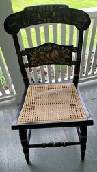 Antique Hitchcock Chair in very good condition and all original. With cane seat.. Condition is 