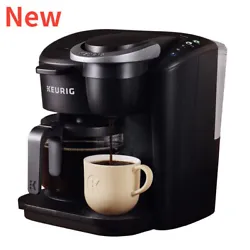 Introducing the K-Duo Essentials Single Serve & Carafe Coffee Maker: the perfect brewer for any occasion. This...