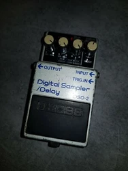 Vintage BOSS DSD-2 pédale deffet guitare Digital Sampler Delay DSD2 Non testé.