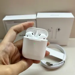 Step 2: Open the AirPods charging case cover（Dont take out the headphones if the pairing is unsucessful）. 2x...