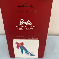2020 Barbie Convention Shoesational Ornament Hallmark Exclusive LE 700. Awesome Shoesational Hallmark ornament from...