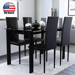 5pcs/set: including four chairs and a dining table. 4pcs/set: including four chairs. Novel appearance: the new diamond...