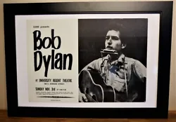 Just weeks after this concert on November 22, 1963 John F. Kennedy was assassinated. Bob Dylan is the greatest lyrical...