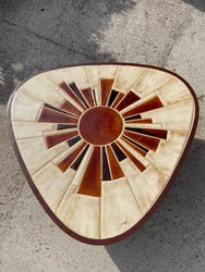 Table basse en céramique de vallauris signé barrois.