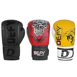 New Boxing Gloves Leather Training Sparring Punch MMA Fight UFC Gloves. These Boxing Gloves are made from Art Leather...