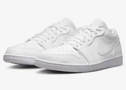 SHOE NAME: Nike Air Jordan 1 Low Shoes STYLE NUMBER: 553558-136 COLOR: White US MENS SIZE: Please select size from...