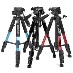 This tripod is indispensable, especially for night and close-up shooting. With moderate weight, the tripod is portable...