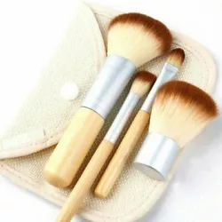 1x Eye Shading Brush 1x Body Kabuki. 1x Mineral Powder Brush.
