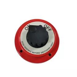Boat Yacht Red Switch Panel Boat Fitting Boat Marine Hardware. Color: red.