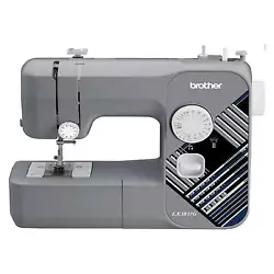 This Brother full-size sewing machines versatile features include a blind hem stitch, four-step auto-size buttonhole,...