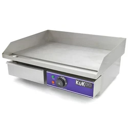 ✔ Plancha en inox de 50 cm. Plancha Plaque de Cuisson Professionnelle. 47cm (P) x 23cm (H) x 55cm (l). ✔ Maniable...