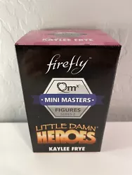 Loot Crate Firefly Cargo Crate QMX Mini Masters Series 2 Kaylee Frye Shindig. Brand new