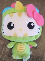Hello Kitty Kaiju Green Plush Funko Sanrio.  This plush is in excellent condition. May show very minor wear/very light...