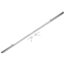 A textured gripping surface promotes a better handhold on your barbell, increasing security as you lift. Weight...
