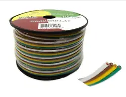 Flat Trailer Light Cable Wiring Harness 100 Feet 14 AWG 4 Wire CCA. Trailer Wire. 4-Way Flat Trailer Wiring. Single...
