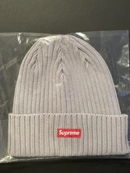 Supreme Overdyed Beanie Grey. Condition is 