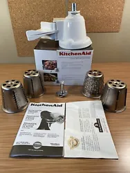 Kitchen Aid Rotor Slicer RVSA / Shredder - Mixer Attachments for Stand Mixer. This mixer is in good condition. Some...