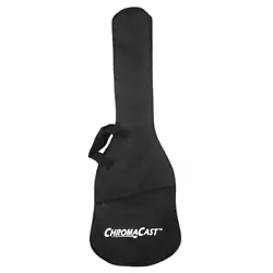 Electric guitar gig bag Protective, water-resistant black nylon Carry Handles Double Zippers Pront Pocket for carrying...