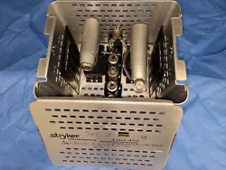 Stryker 4103 Rotary Drill & 4108 Sagittal Saw w/Accessories & Sterilize Case. 4103-110: Synthes Drill. 4103-131: 1/4