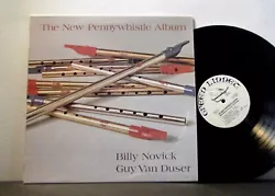 BILLY NOVICK and GUY VAN DUSER LP The new pennywhistle album 1978 Green Linnet(Usa SIF 1013) Vinyl VG++ Cover VG+.