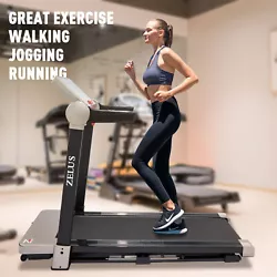 Our treadmill assembly is easy: unfold it out of the box and add four restraining bolts. Your personal electronic...