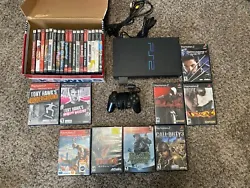 Sony PlayStation 2 Console BUNDLE- Model (SCPH-39001).