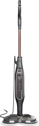 The Shark Steam & Scrub with Steam Blaster Technology scrubbing and sanitizing steam mop gently scrubs and sanitizes...