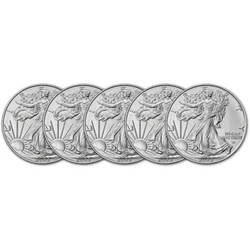 Listed prices for bullion products are firm and not negotiable. The U.S. Mint launched the new Silver Eagle design...