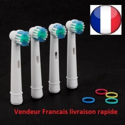 4 brossettes Générique pour brosse à dent électrique Braun Oral B. Qualité identique à loriginal, mais beaucoup...